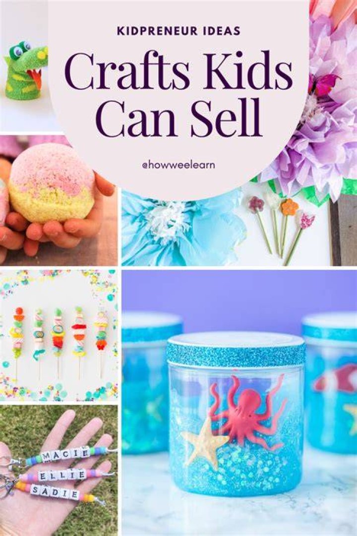 How can a kid sell stuff?