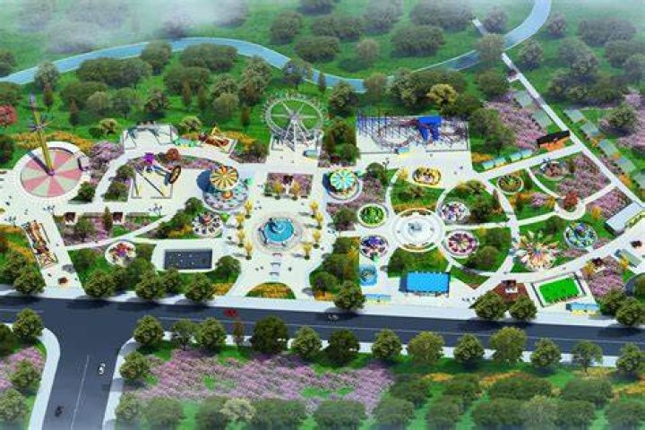 How much does it cost to build a small theme park?