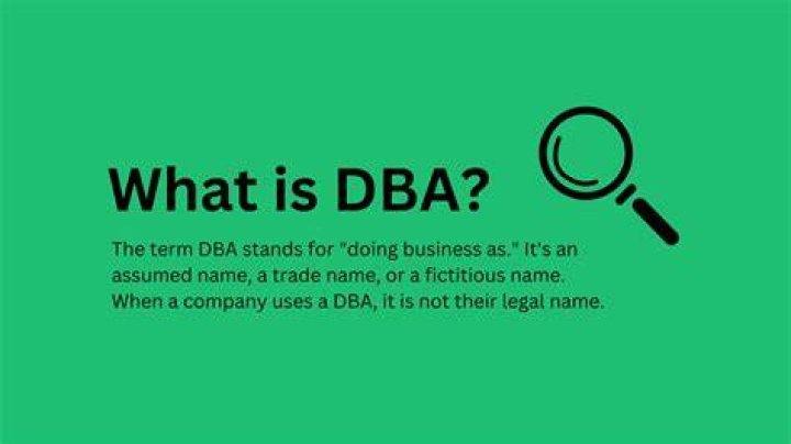 What DBA means in business?