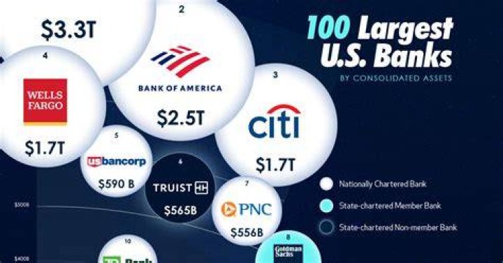 What is the largest bank in the US 2020?