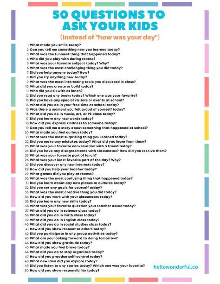 What questions do students ask?