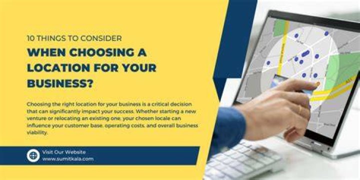 What to consider when looking for a location for your business?