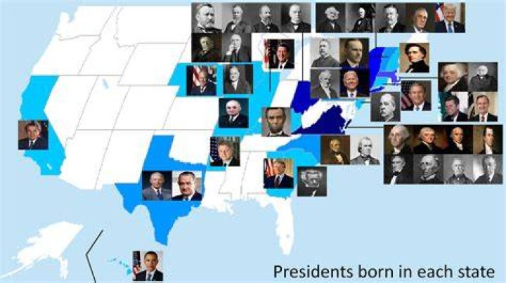 Where was each president born?