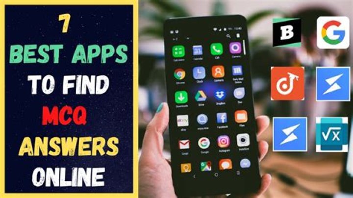 Which app can find answer any question?
